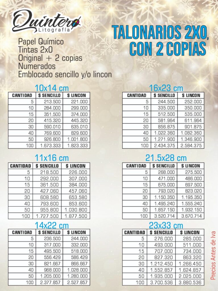 precios20264